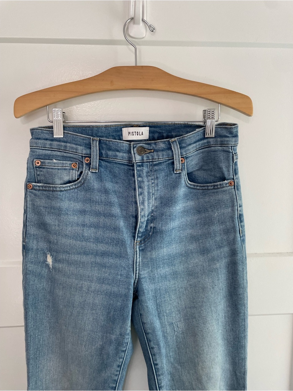 Pistola Lennon High Rise Cropped Boot Jeans Size 27 in Zuma - Picture 4 of 11